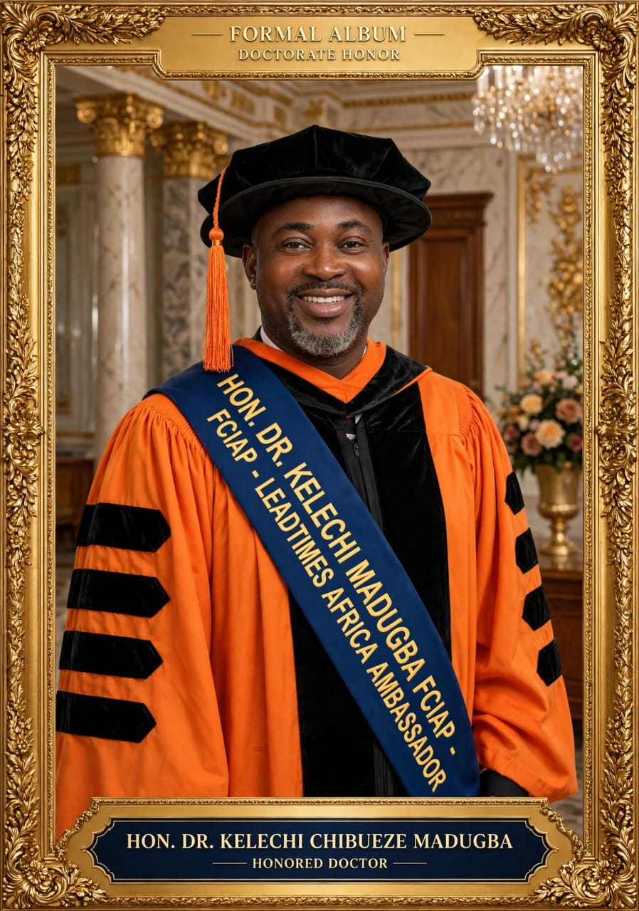 Lead Times Africa Ambassador & Honored Doctor Portrait