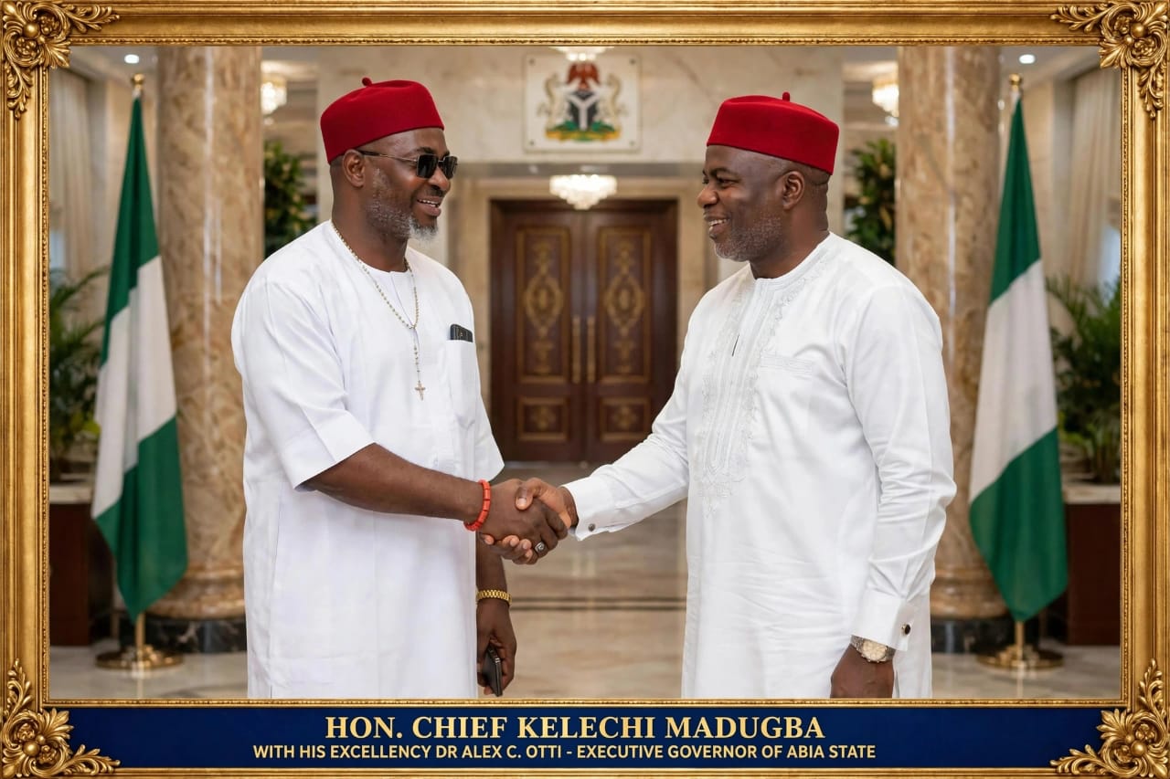 Official State Audience: Handshake with Governor Alex C. Otti